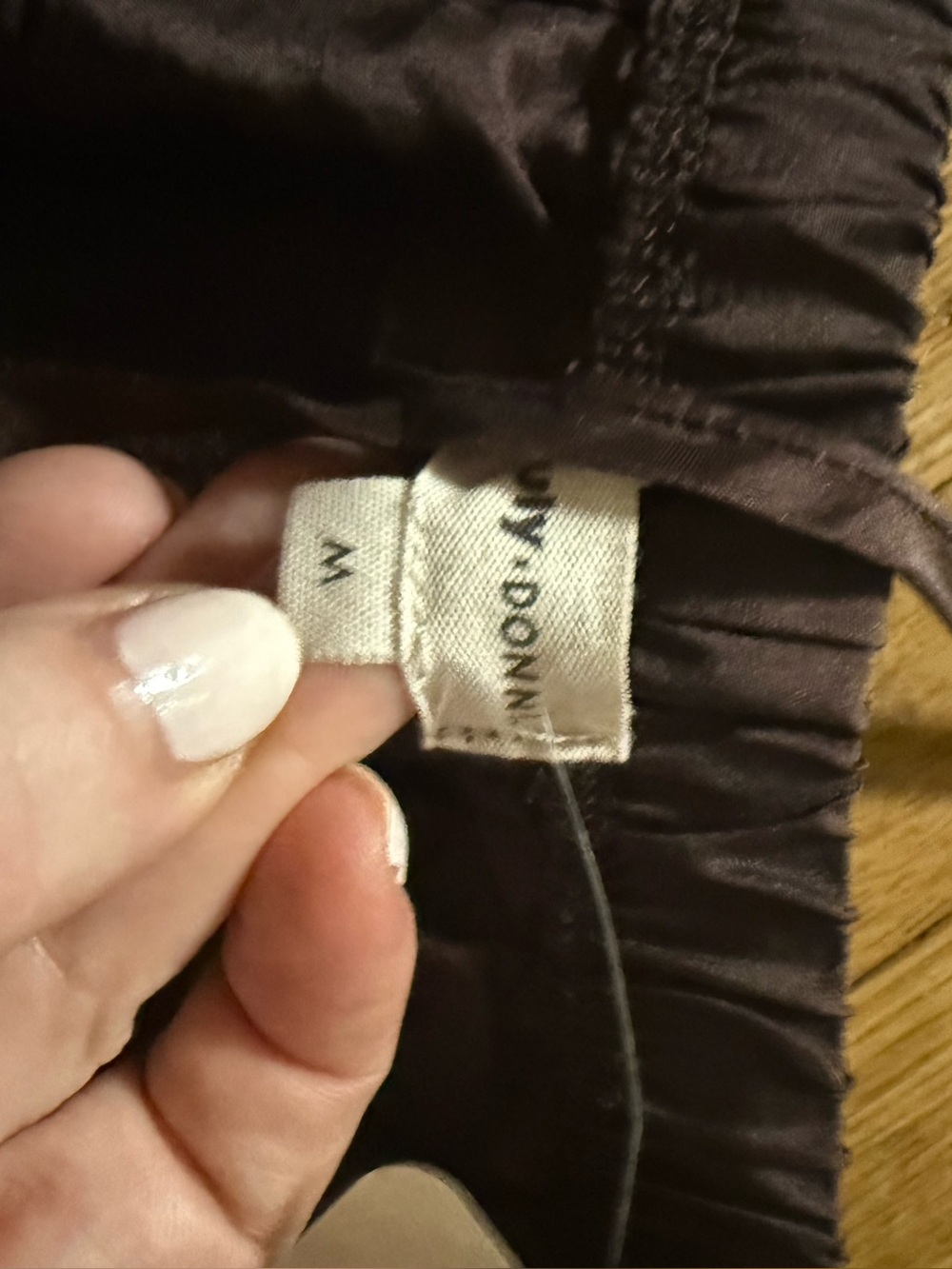 Donni taffeta track pants brown - Picture 4 of 6